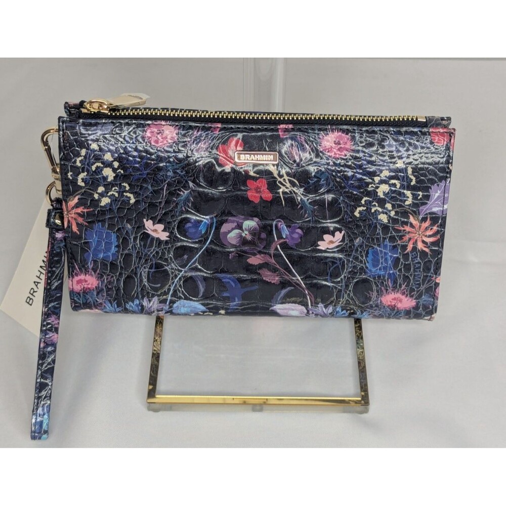 Brahmin Daisy Large Zip Wristlet - Folktale Melbourne, NWT